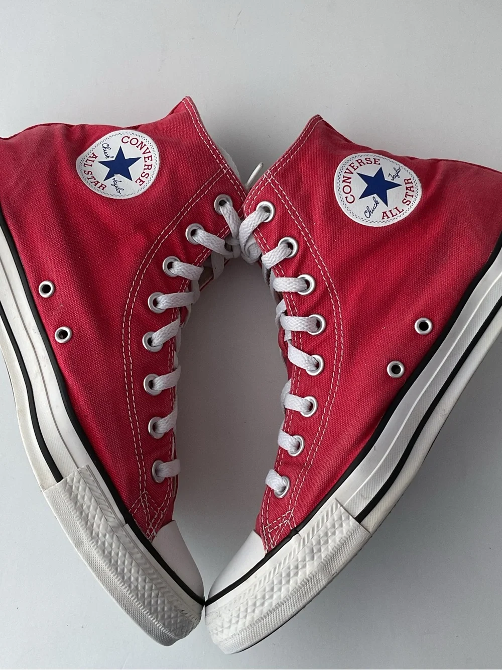 Converse Chuck Taylor All Star M9621 Red High Top Sneakers Size Men’s Size 10